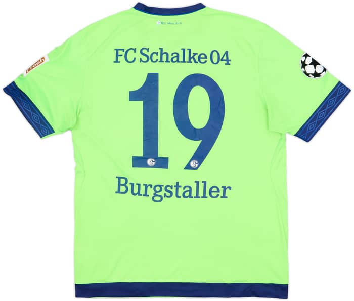 2018-19 Schalke Third Shirt Burgstaller #19 - 7/10 - (L)