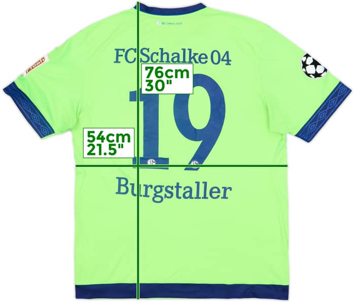 2018-19 Schalke Third Shirt Burgstaller #19 - 7/10 - (L)