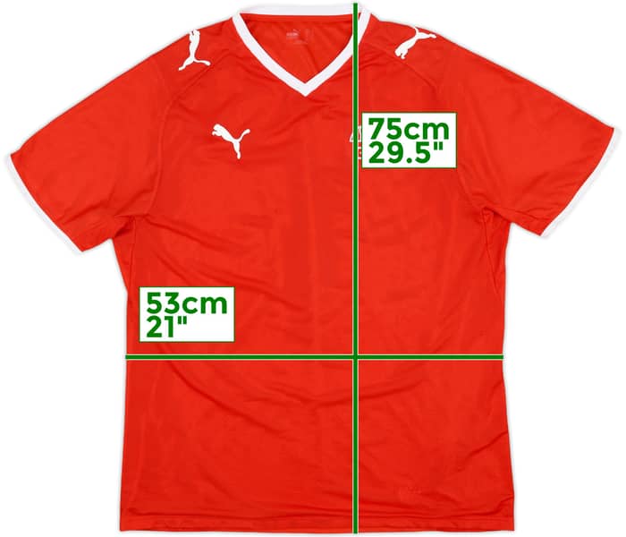 2008-10 Switzerland Home Shirt - 7/10 - (L)