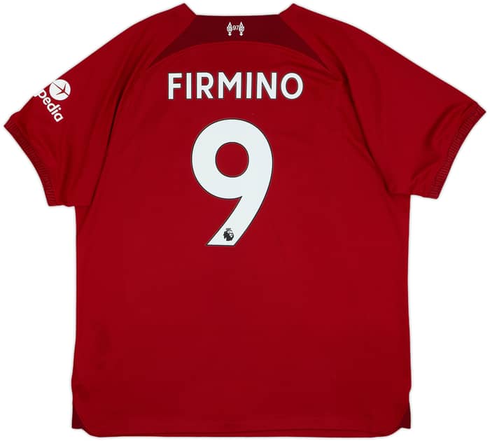 2022-23 Liverpool Home Shirt Firmino #9 - 10/10 - (XL)