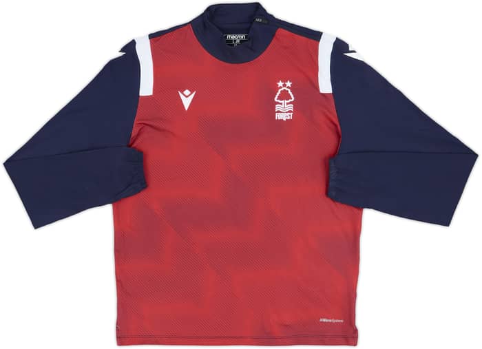 2021-22 Nottingham Forest Macron 1/4 Zip Drill Top - 8/10 - (XS)