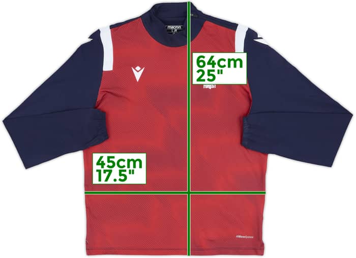 2021-22 Nottingham Forest Macron 1/4 Zip Drill Top - 8/10 - (XS)