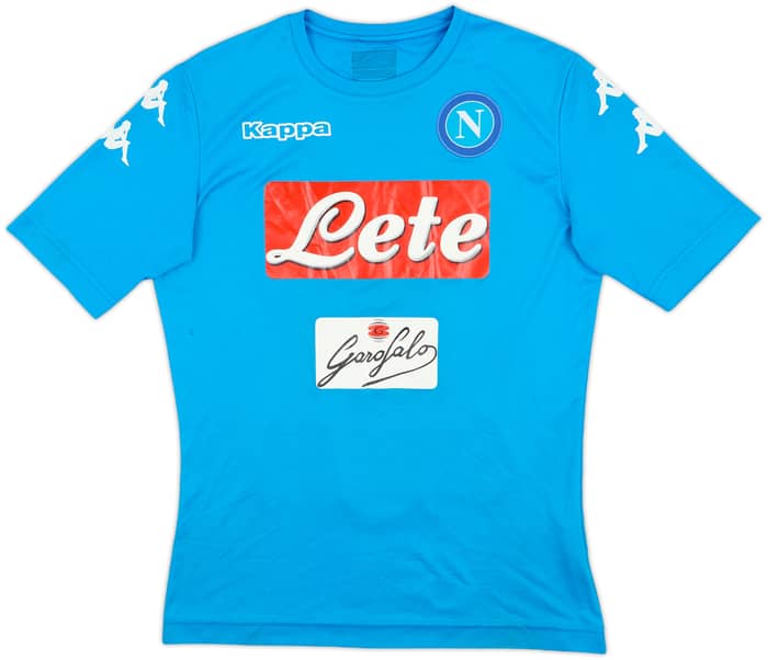 2016-17 Napoli Home Shirt - 6/10 - (M)