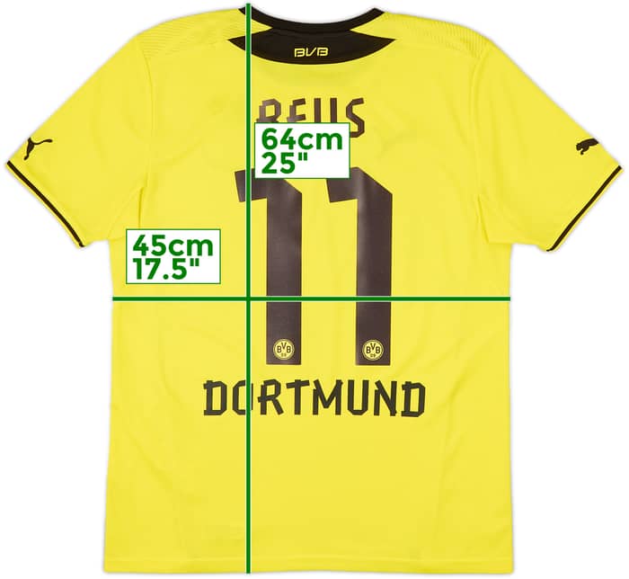 2013-14 Borussia Dortmund Home Shirt Reus #11 - 8/10 - (M)