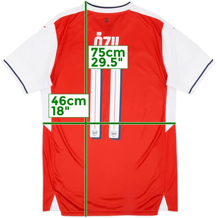 2016-17 Arsenal Home Shirt Ozil #11 - 8/10 - (S)