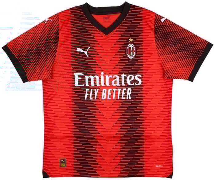 2023-24 AC Milan Home Shirt - 10/10 - (L)