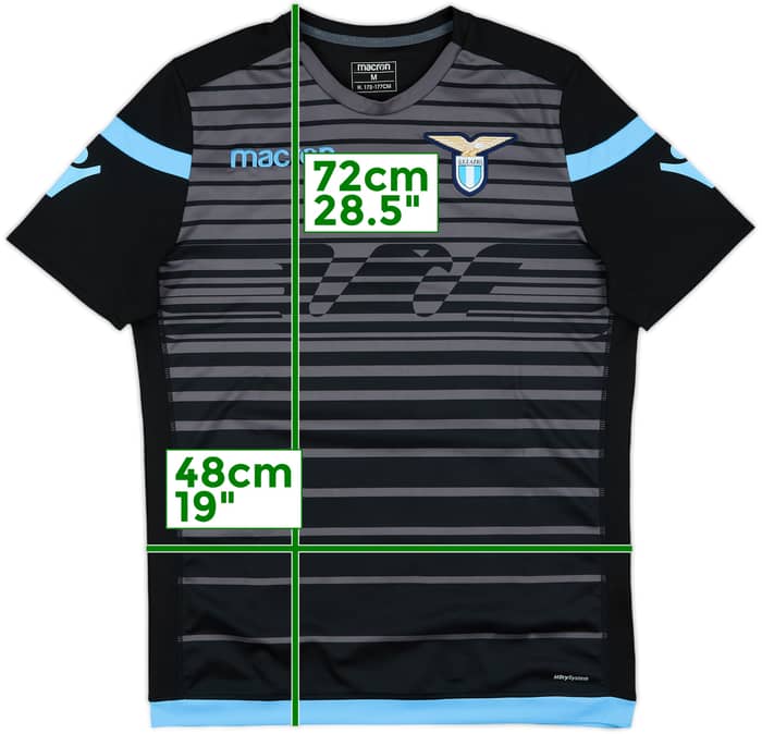 2016-17 Lazio Macron Training Shirt - 8/10 - (M)