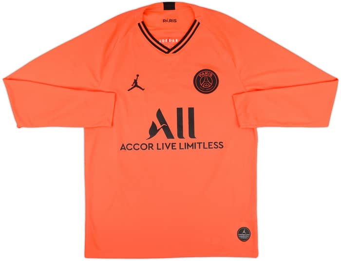 2019-20 Paris Saint-Germain Away L/S Shirt Mbappe #7 - 10/10 - (M)