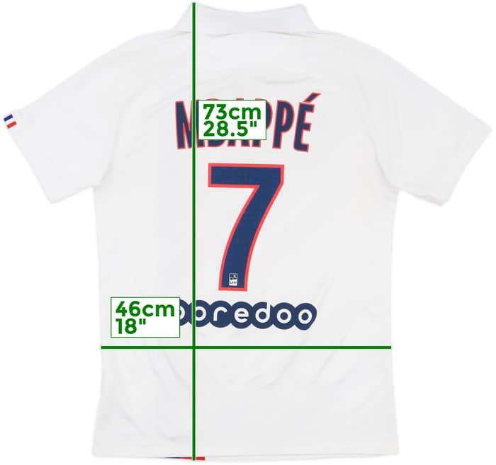 2019-20 Paris Saint-Germain Third Shirt Mbappe #7 - 6/10 - (S)