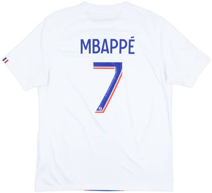 2022-23 Paris Saint-Germain Third Shirt Mbappe #7 - 8/10 - (L)