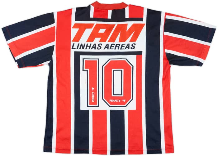 1993-94 Sao Paulo Away Shirt #10 - 8/10 - (L)