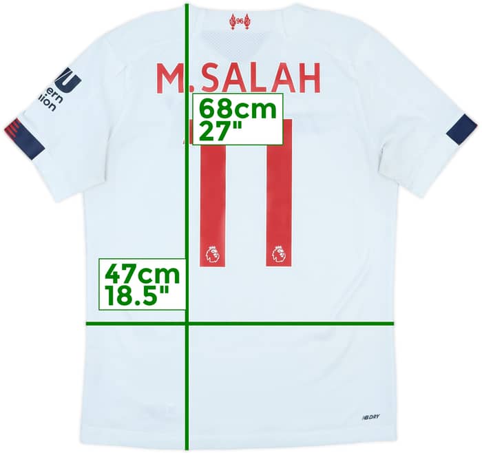 2019-20 Liverpool Away Shirt M.Salah #11 - 8/10 - (S)