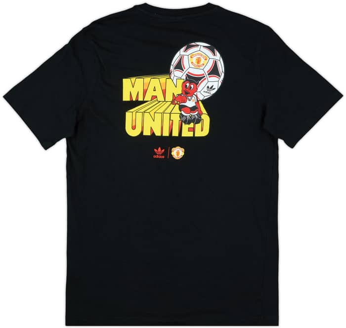 2022-23 Manchester United adidas Graphic Tee - 8/10 - (M)