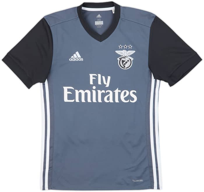 2017-18 Benfica Away Shirt Raul #9 - 10/10 - (XS)