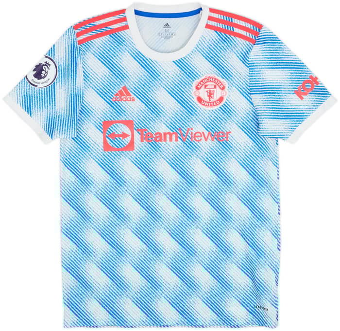 2021-22 Manchester United Away Shirt B.Fernandes #18 - 10/10 - (M)