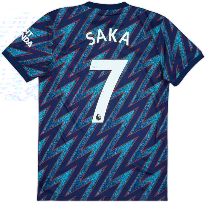 2021-22 Arsenal Third Shirt Saka #7 - 10/10 - (S)
