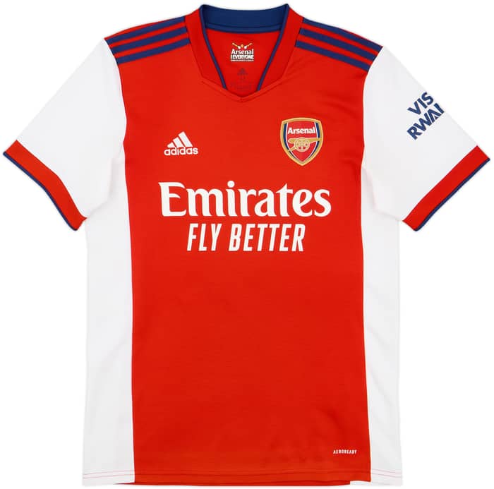 2021-22 Arsenal Home Shirt Saka #7 - 9/10 - (M)