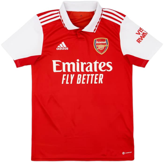 2022-23 Arsenal Home Shirt Saka #7 - 9/10 - (S)