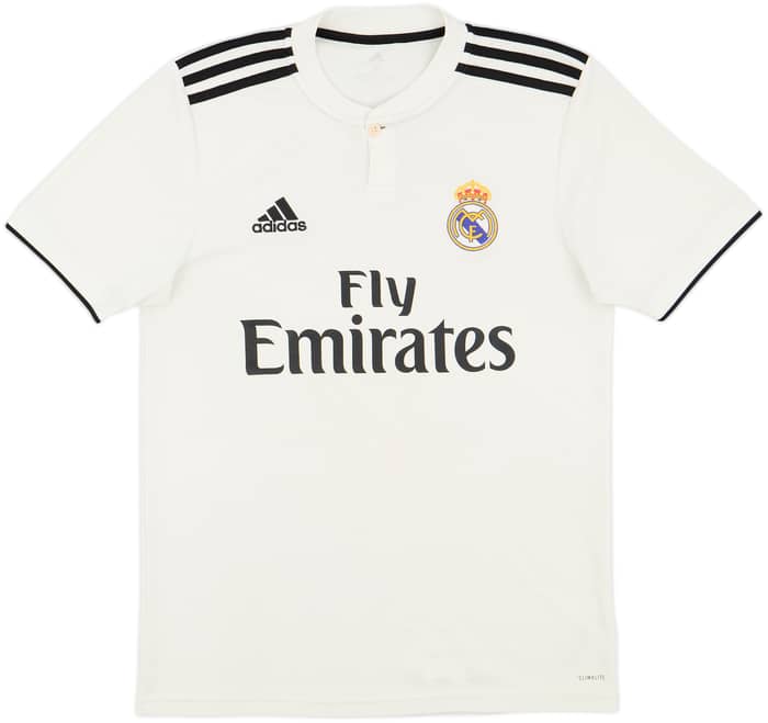 2018-19 Real Madrid Home Shirt - 6/10 - (S)