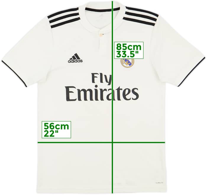 2018-19 Real Madrid Home Shirt - 6/10 - (S)