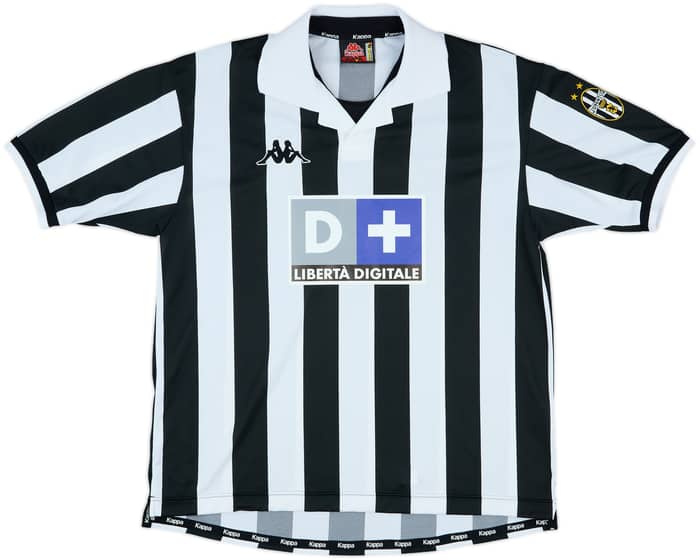 1998-99 Juventus Home Shirt Zidane #21 - 8/10 - (L)