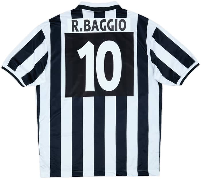 1994-95 Juventus Home Shirt R.Baggio #10 - 9/10 - (L)