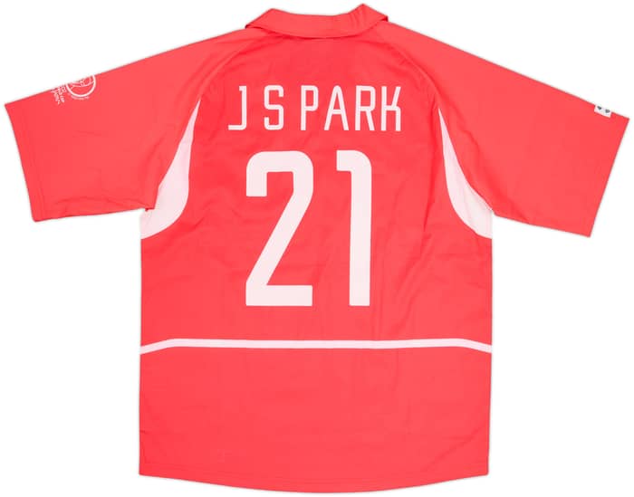 2002-03 South Korea Home Shirt J S Park #21 (L)