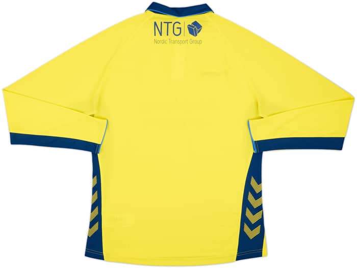 2019-20 Brondby Home L/S Shirt - 10/10 - (XL)