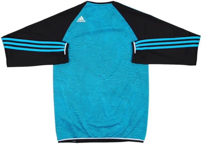 2016-17 Olympique Marseille adidas Drill Top - 8/10 - (S)