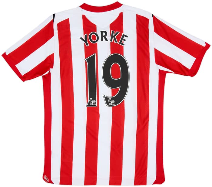 2008-09 Sunderland Home Shirt Yorke #19 - 6/10 - (L)