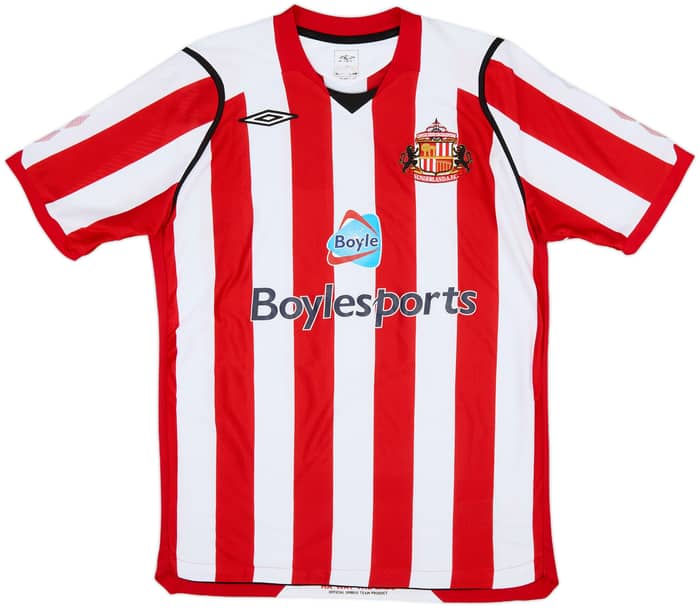 2008-09 Sunderland Home Shirt Yorke #19 - 6/10 - (L)