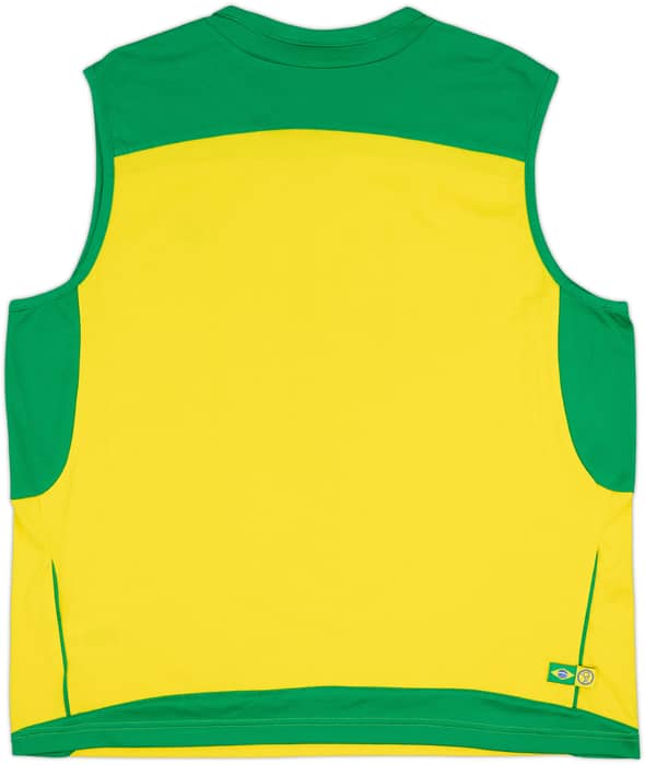 2006 Brazil adidas World Cup Training Vest - 10/10 - (XL)