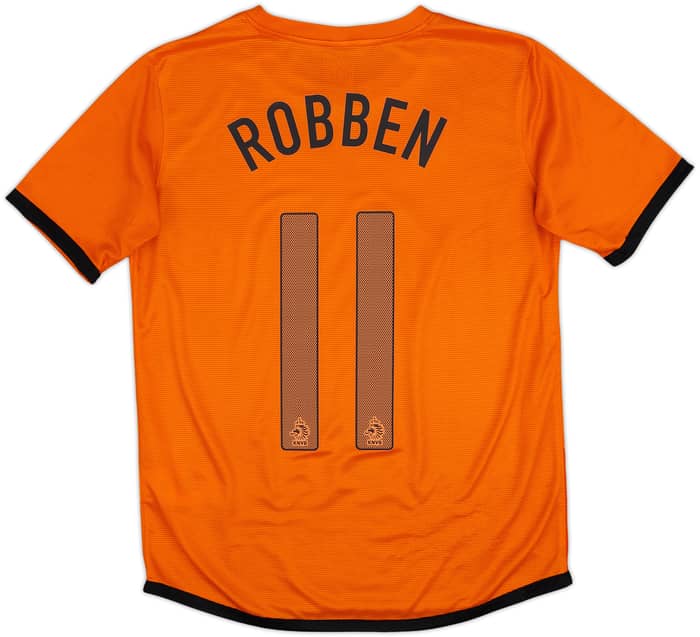 2012-13 Netherlands Home Shirt Robben #11 - 8/10 - (XL.Boys)