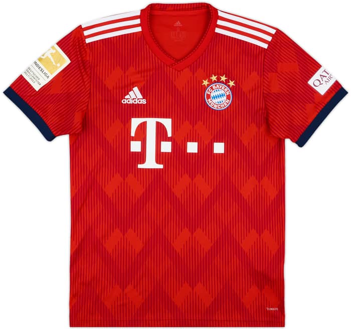 2018-19 Bayern Munich Home Shirt Lewandowski #9 - 10/10 - (S)
