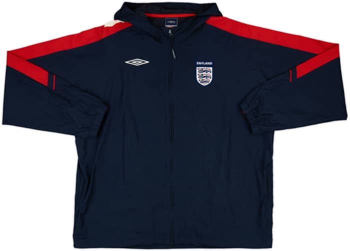 2007-09 England Umbro Hooded Rain Jacket - 10/10 - (XXL)