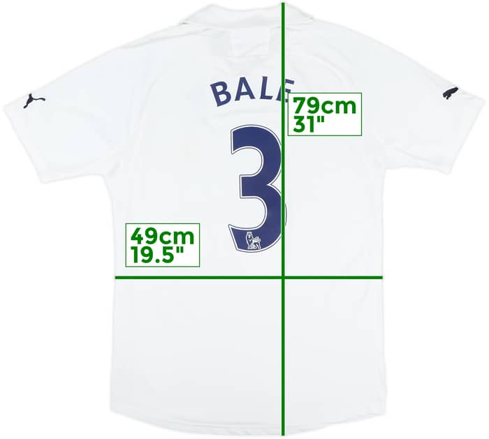 2011-12 Tottenham Home Shirt Bale #3 - 8/10 - (M)