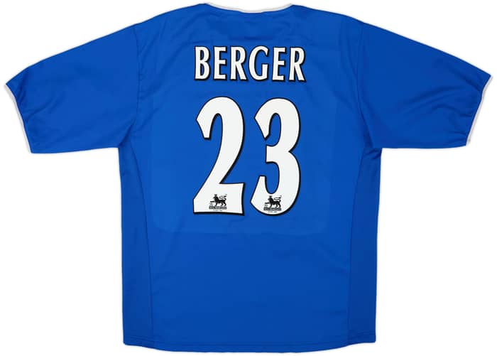 2003-05 Portsmouth Home Shirt Berger #23 - 8/10 - (M)