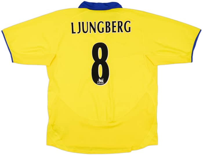 2003-05 Arsenal Away Shirt Ljungberg #8 - 9/10 - (L)