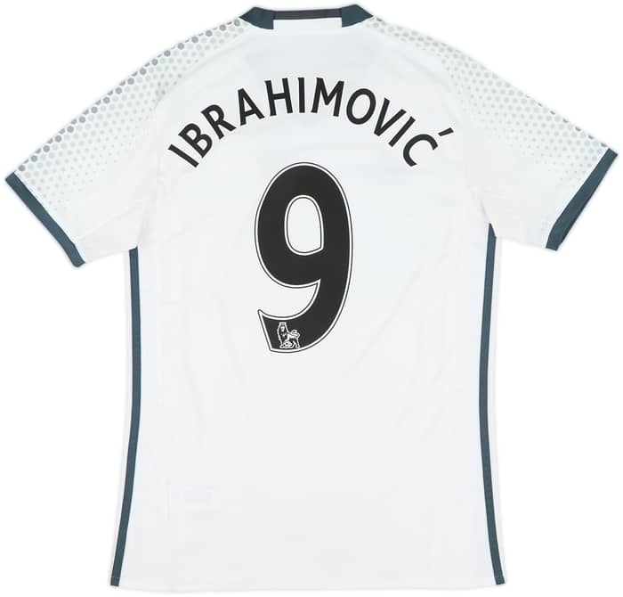 2016-17 Manchester United Third Shirt Ibrahimovic #9 - 7/10 - (XS)