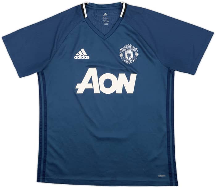 2016-17 Manchester United adizero Training Shirt - 9/10 - (L)