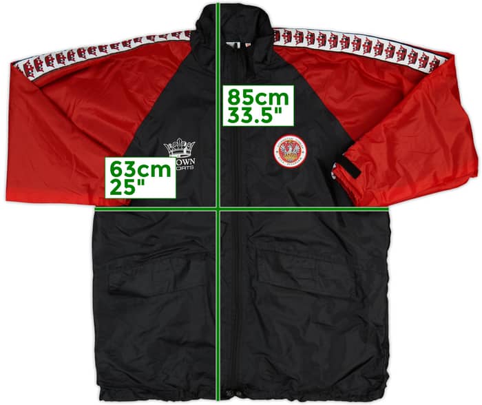 1998-99 Accrington Stanley Crown Track Jacket - 9/10 - (M)