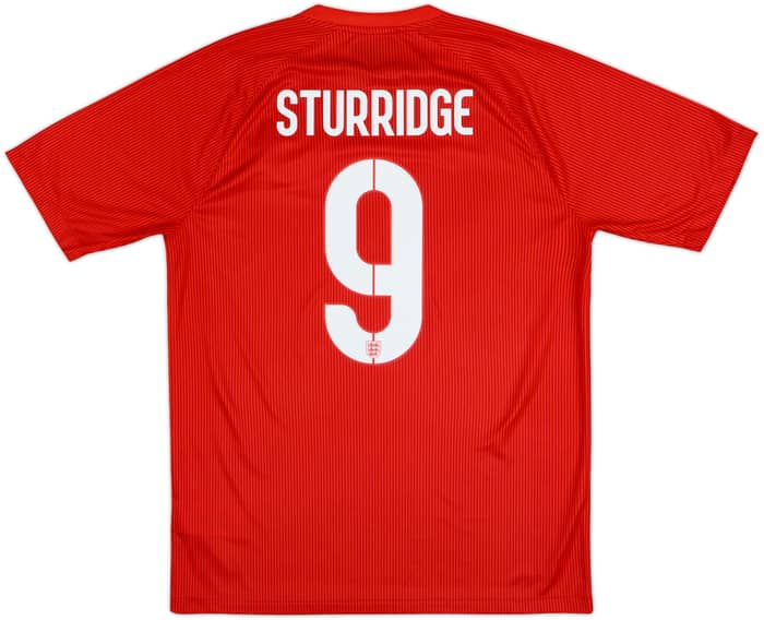 2014-15 England Away Shirt Sturridge #9 - 10/10 - (M)
