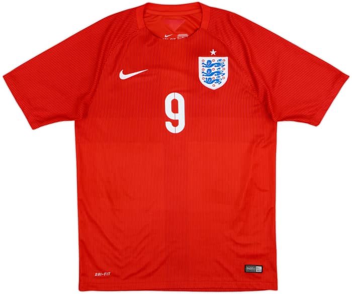 2014-15 England Away Shirt Sturridge #9 - 10/10 - (M)