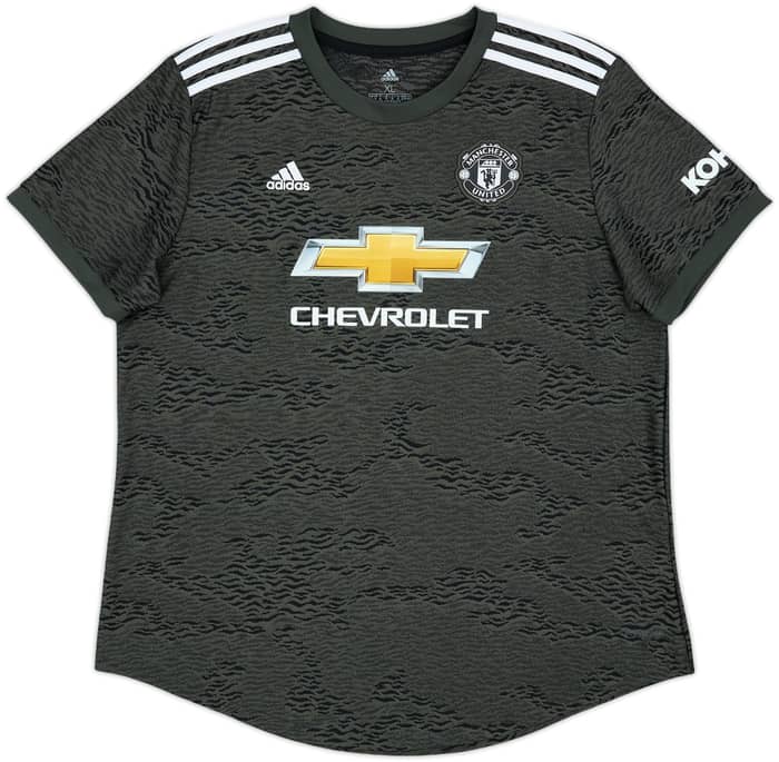 2020-21 Manchester United Away Shirt B.Fernandes #18 - 10/10 - (Women's XL)