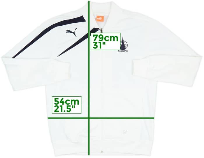 2013-14 Falkirk Puma Track Jacket - 9/10 - (L)