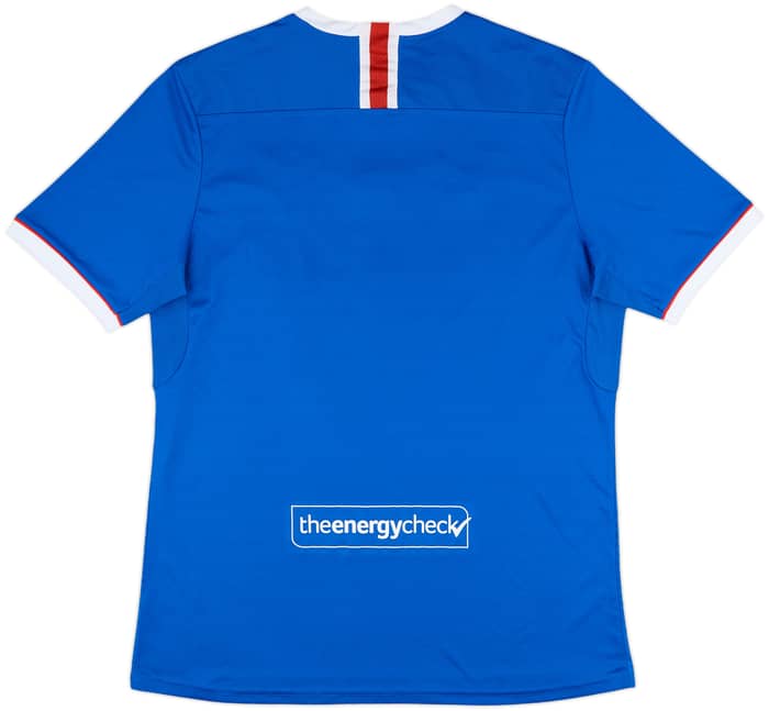 2021-22 Rangers Champions Home Shirt - 8/10 - (XL)