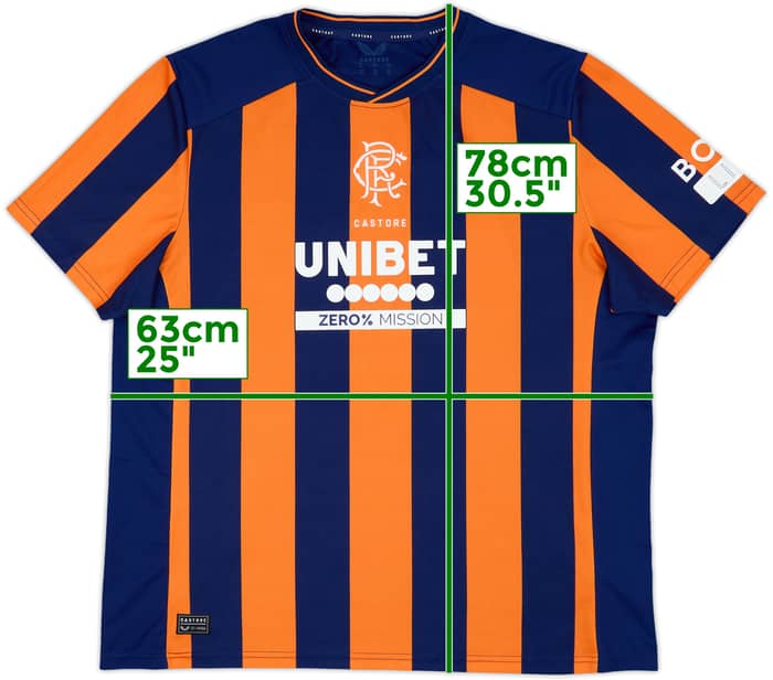 2023-24 Rangers Third Shirt - 9/10 - (XXL)