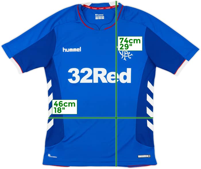 2018-19 Rangers Home Shirt - 9/10 - (S)
