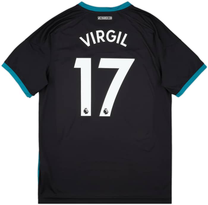 2017-18 Southampton Away Shirt Virgil #17 - 9/10 - (L)