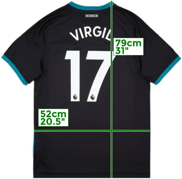 2017-18 Southampton Away Shirt Virgil #17 - 9/10 - (L)